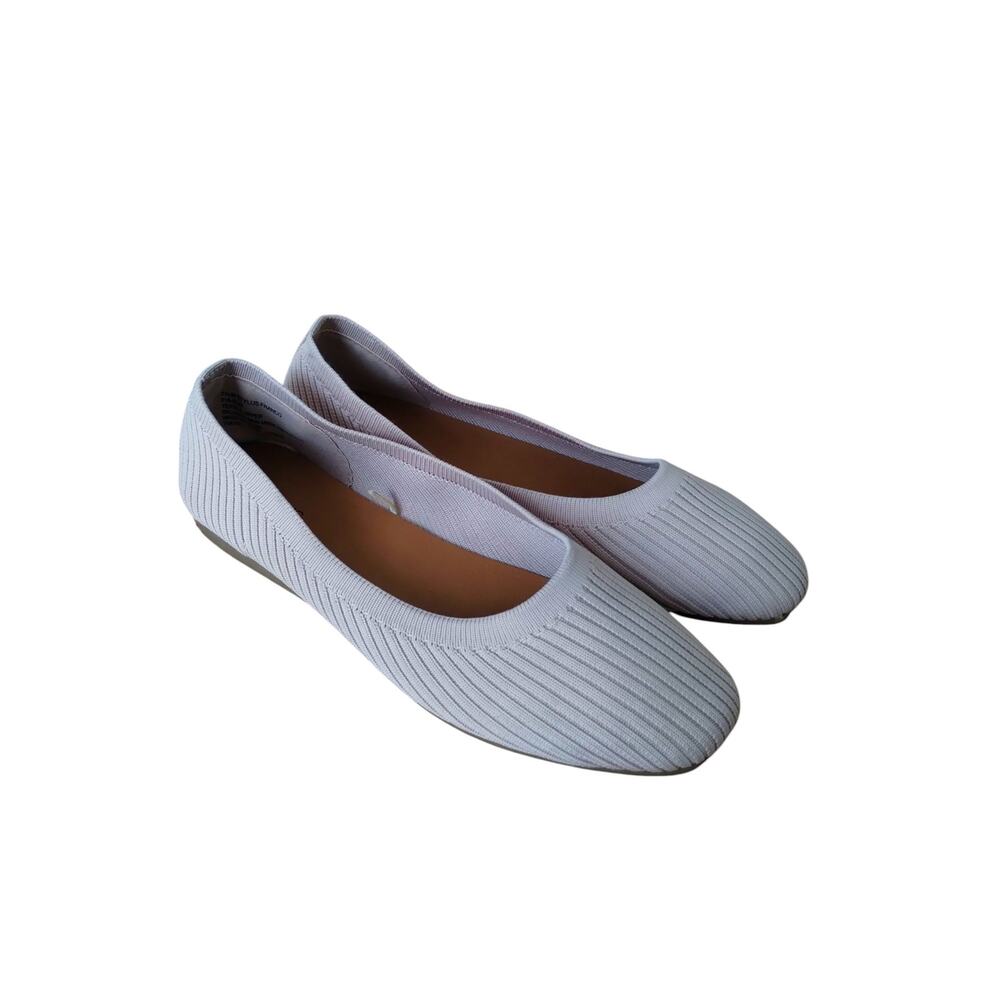 Stylus Franco Women's PinkSlip On Flats Shoes Sz 7.5 Balletcore Ribbed Comfy‎